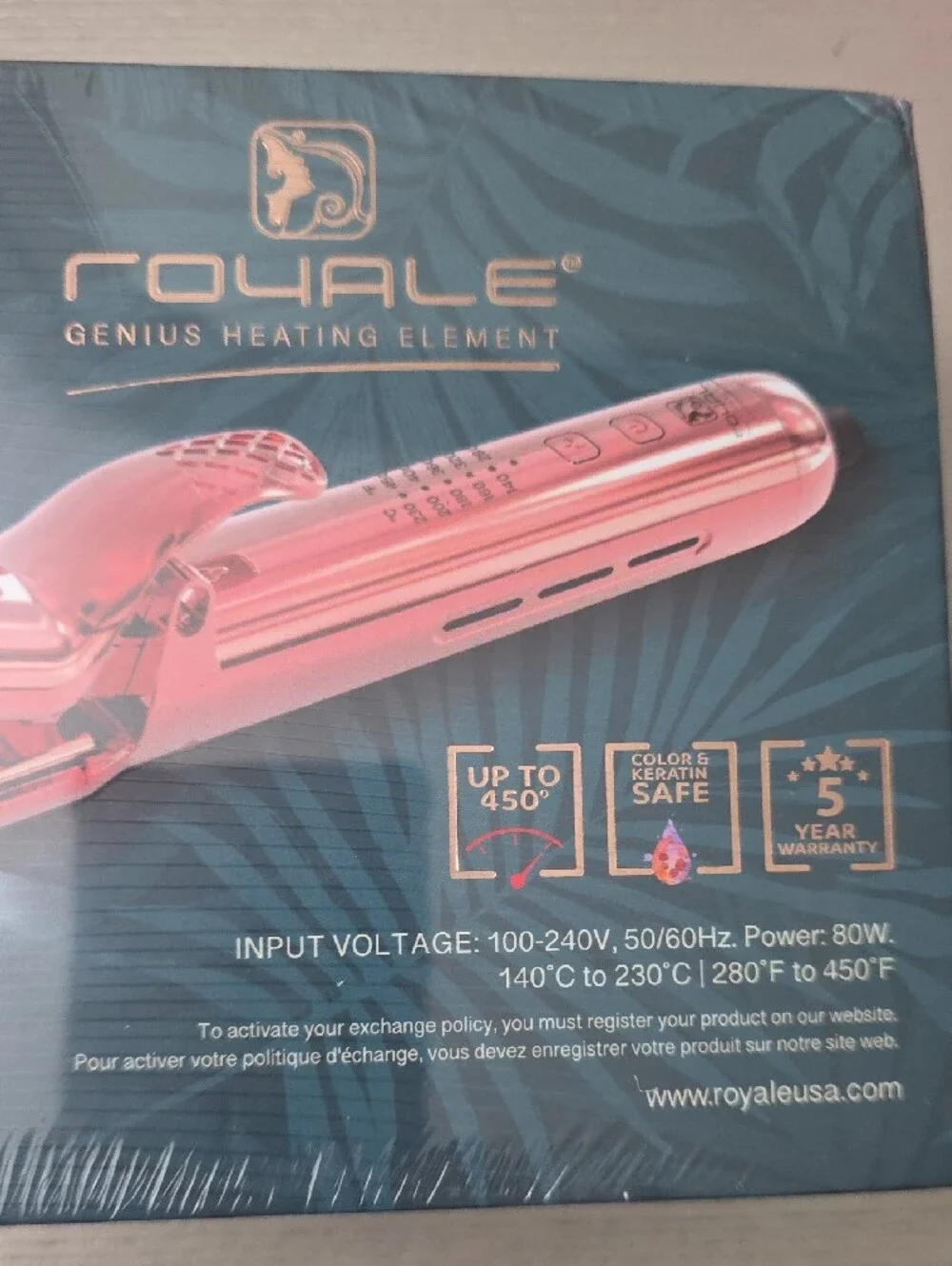 Miami Breeze. Infra-Titanium Superpower Hair Styling Tool (Ultra 3 )